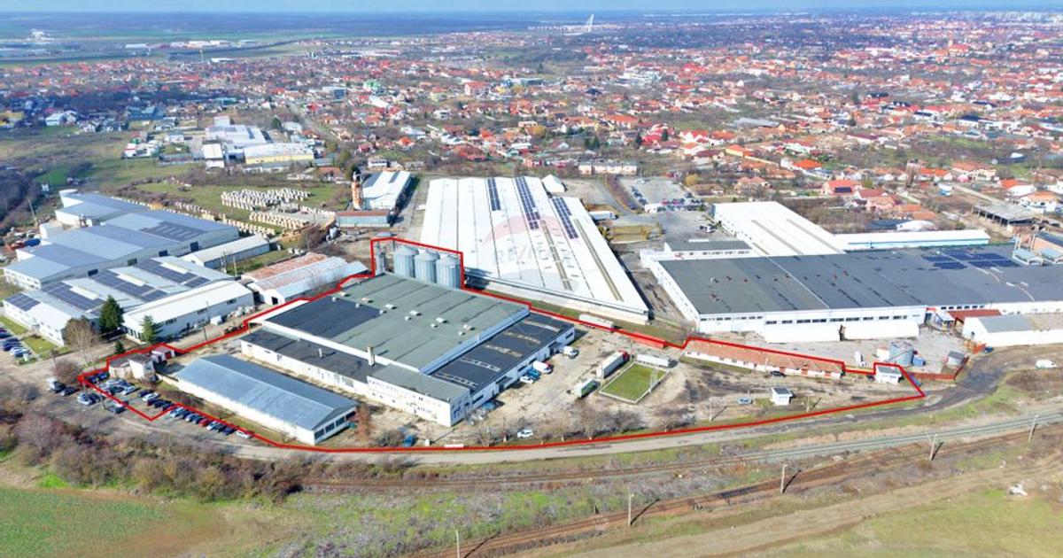 Spațiu industrial în zona Aradul Nou, Arad