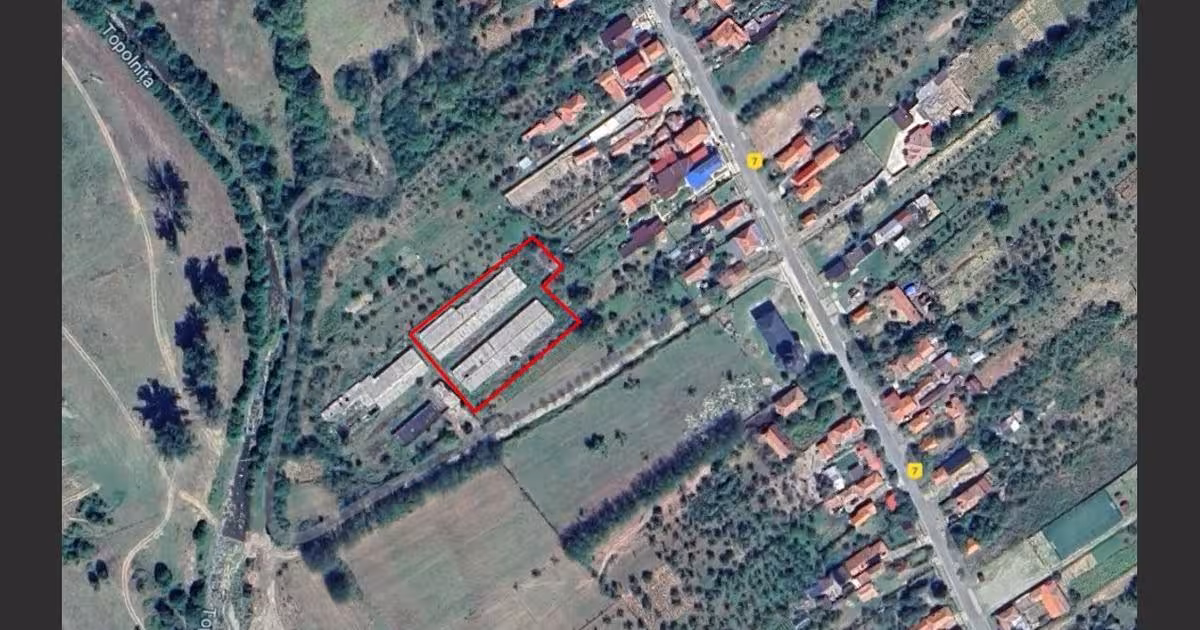 Spațiu industrial 1260 mp în Balotești
