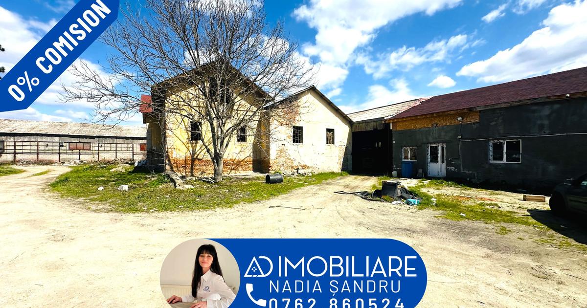 Spațiu industrial 820 mp în Bârsești