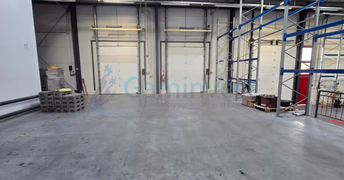 Spațiu industrial 551 mp în Borș