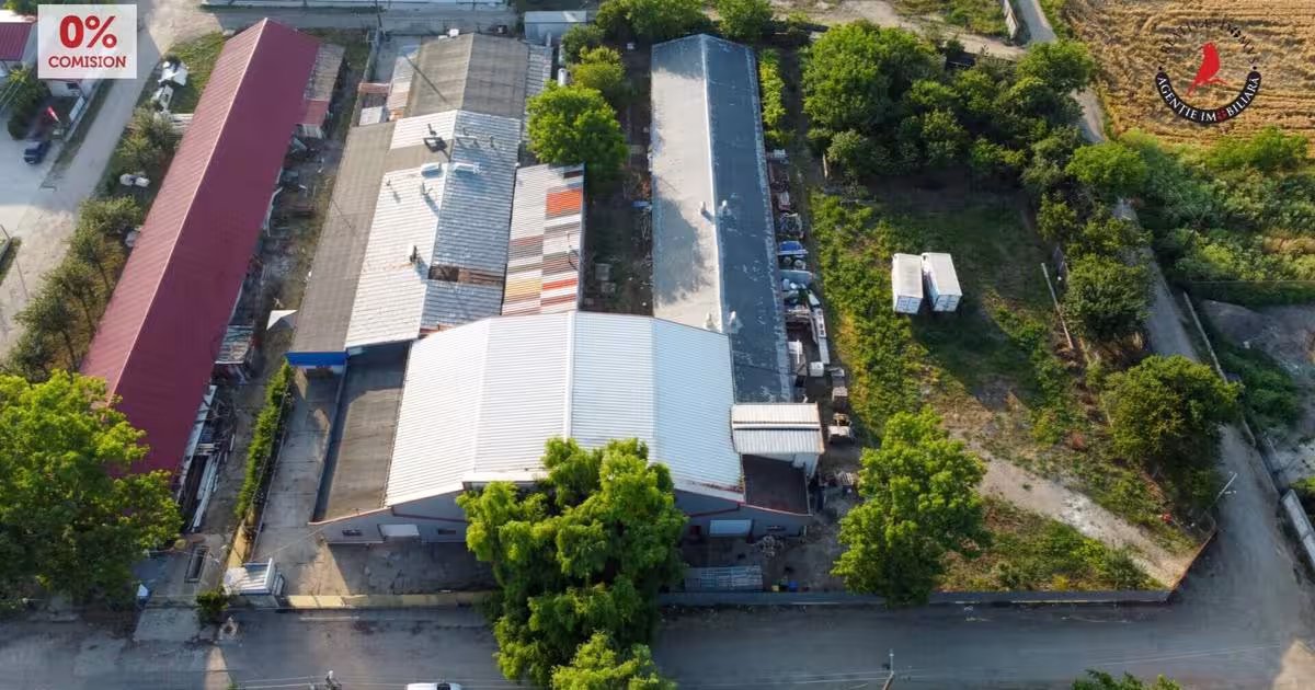 Spațiu industrial în Frătești
