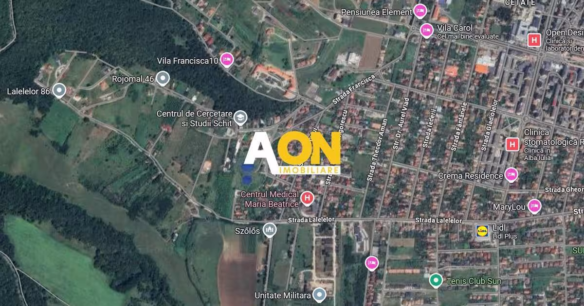 Teren agricol intravilan de 982 mp, în zona Cetate, Alba Iulia
