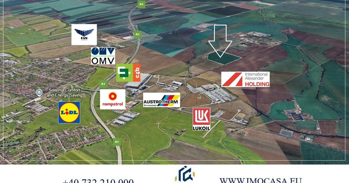 Teren agricol extravilan de 100000 mp, în zona Aradul Nou, Arad