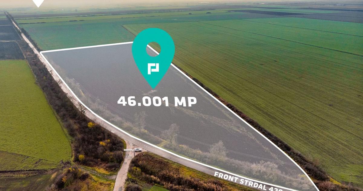 Teren agricol extravilan de 46001 mp, în zona Gai, Arad