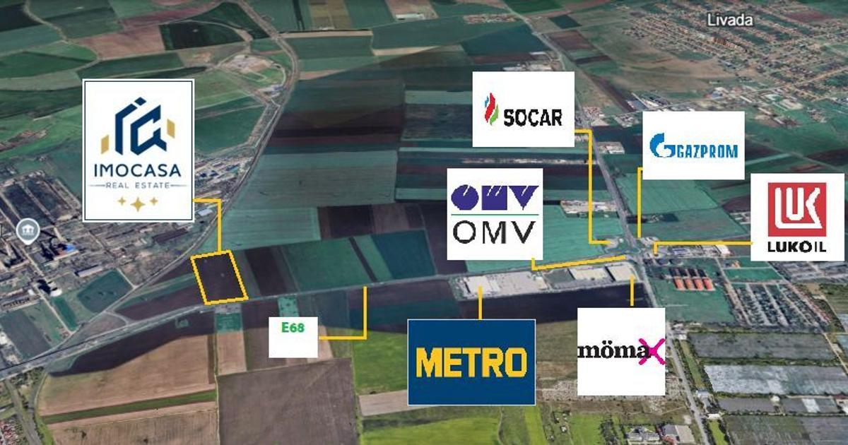 Teren agricol extravilan de 45127 mp, în zona Nord-Vest, Arad