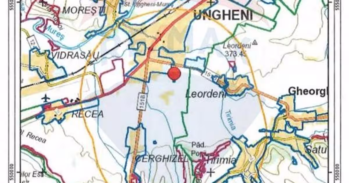 Teren agricol extravilan de 43485 mp, în zona Sud-Vest, Baia Mare