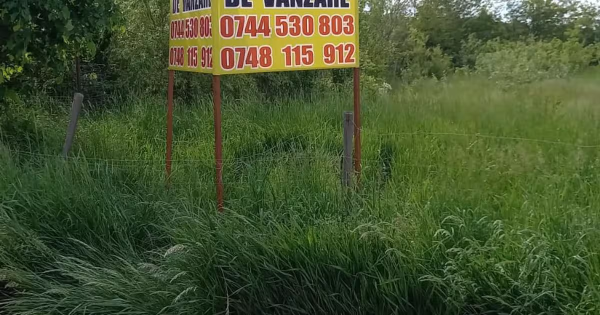 Teren agricol extravilan de 11400 mp, în zona Central, Botoșani