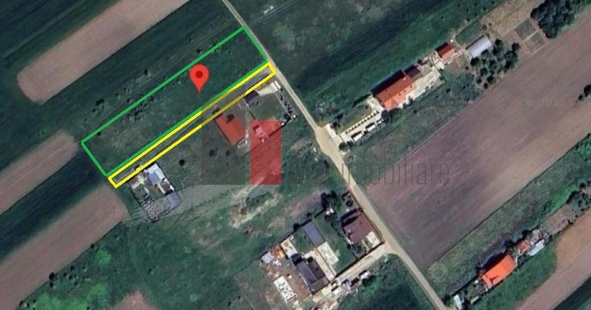 Teren agricol intravilan de 1682 mp, în Cosoba