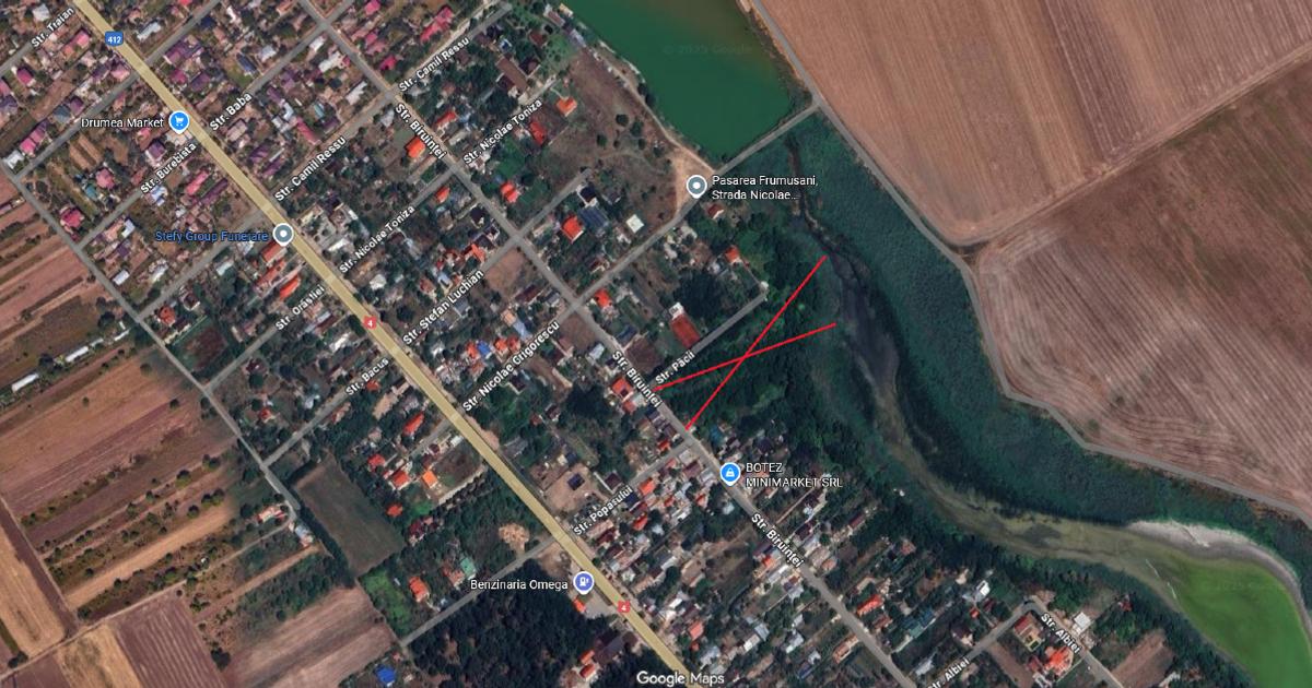 Teren agricol intravilan de 10000 mp, în Frumușani