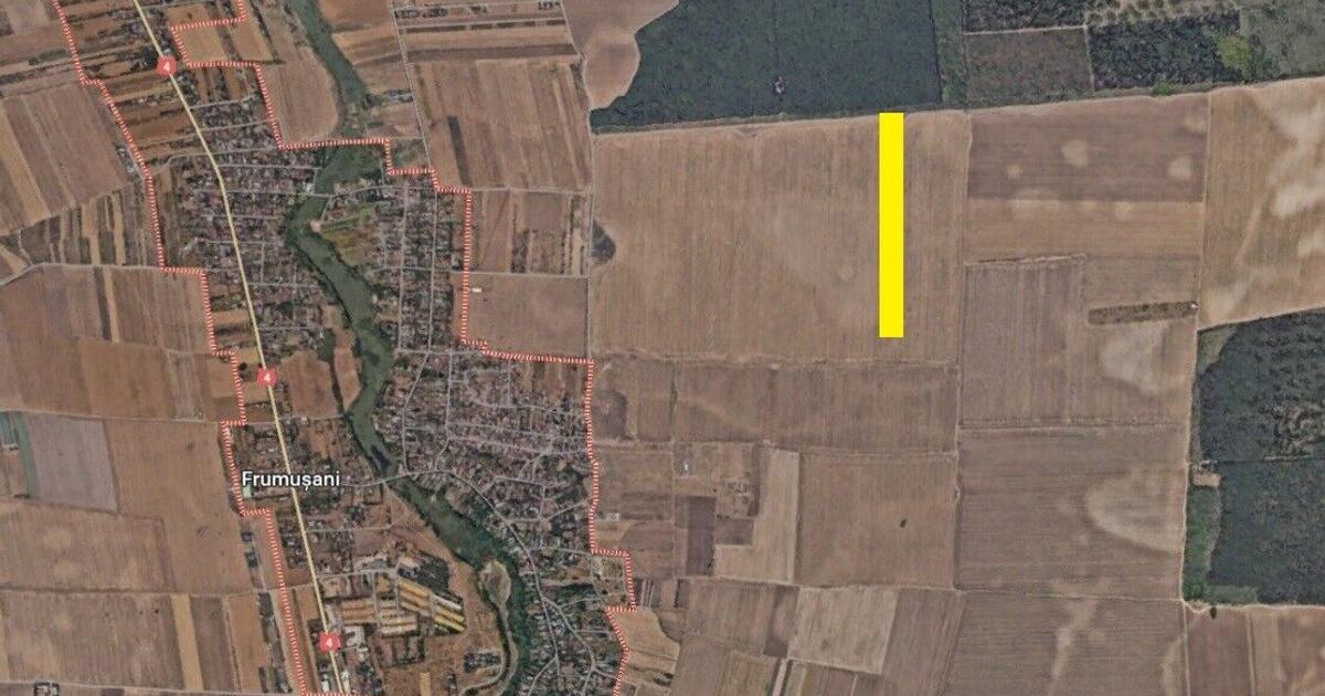 Teren agricol extravilan de 7063 mp, în Frumușani