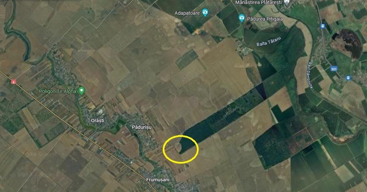 Teren agricol extravilan de 7961 mp, în Frumușani