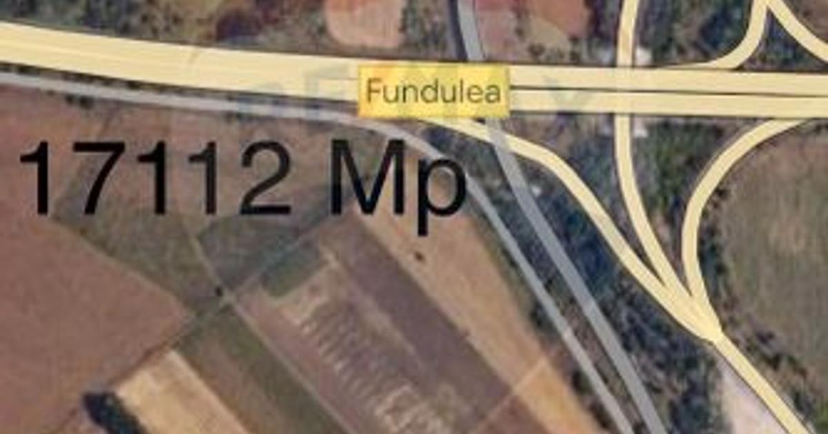 Teren agricol extravilan de 17112 mp, în zona Exterior Sud, Fundulea