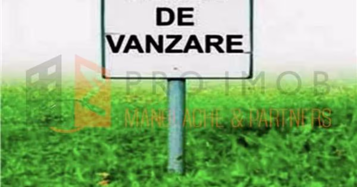 Teren agricol intravilan de 1113 mp, în Gălbinași