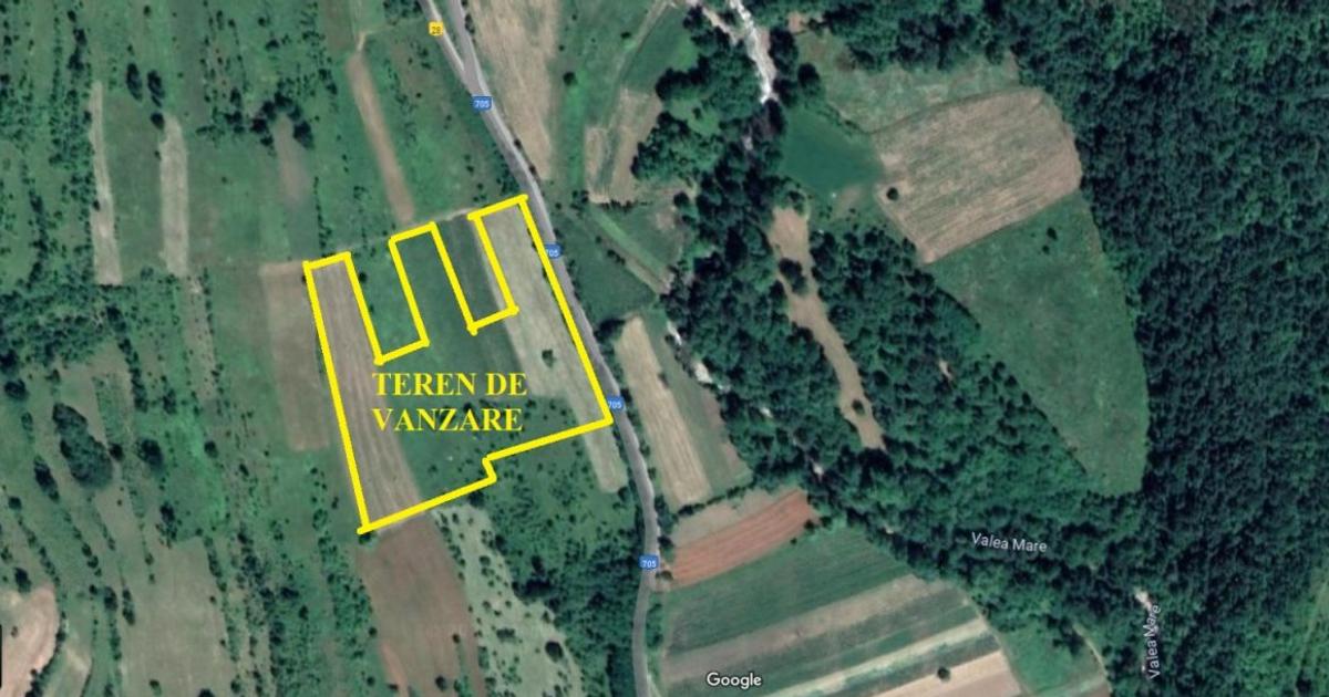 Teren agricol extravilan de 27500 mp, în Geoagiu-Băi