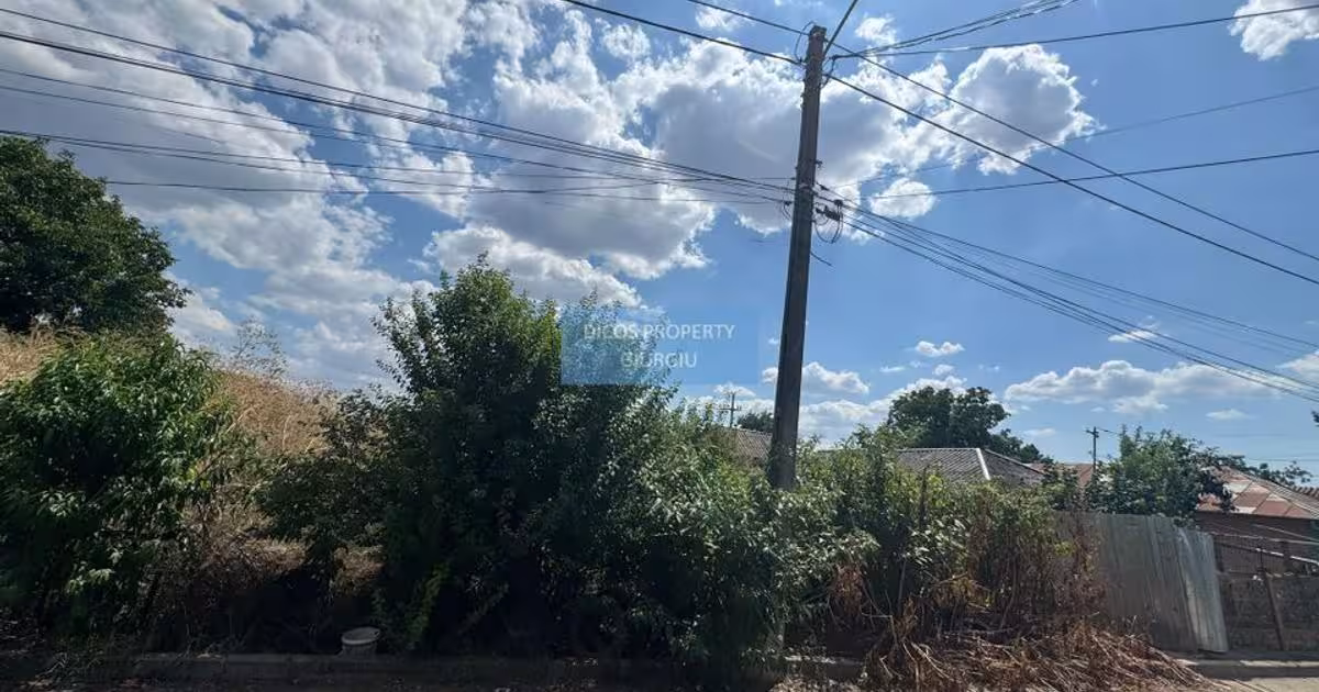 Teren agricol intravilan de 1161 mp, în zona Nord-Vest, Giurgiu