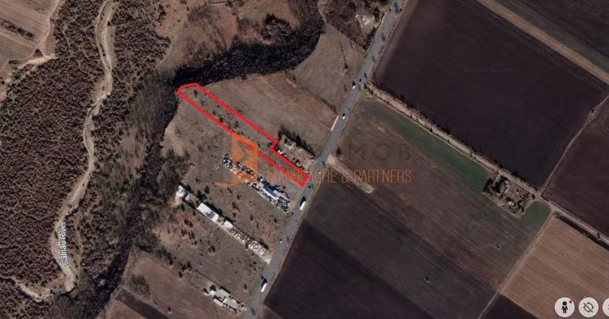 Teren agricol intravilan de 7266 mp, în Gura Câlnăului