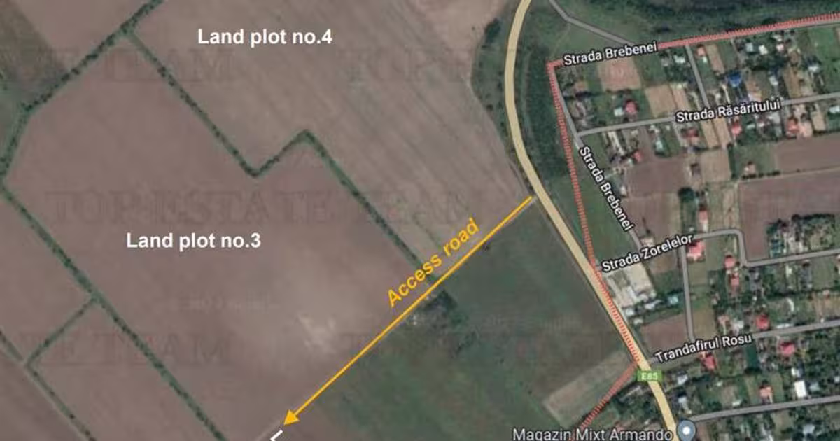 Teren agricol intravilan de 330000 mp, în Lilieci