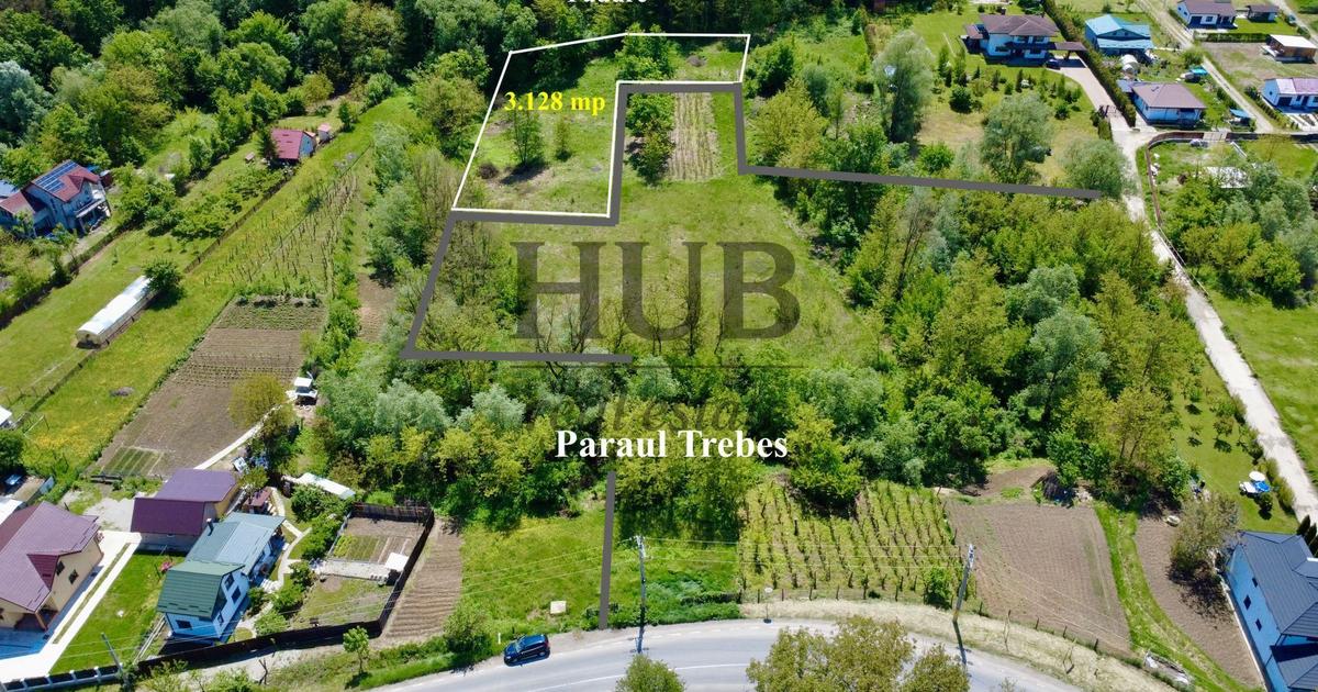 Teren agricol intravilan de 3128 mp, în Luncani