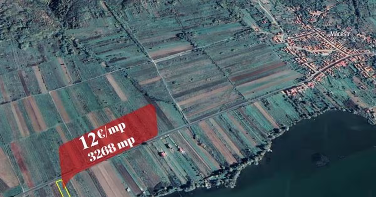 Teren agricol extravilan de 3268 mp, în Măcești