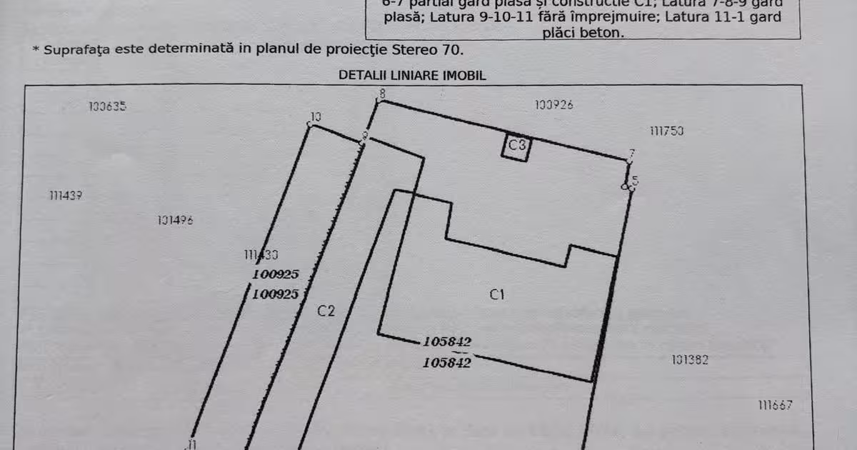 Teren agricol intravilan de 1504 mp, în zona Nord, Mamaia-Sat