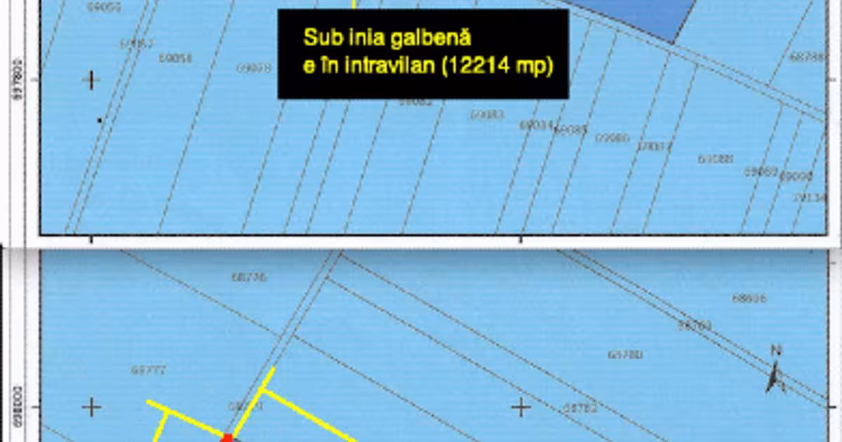 Teren agricol intravilan de 12214 mp, în Mihai Eminescu