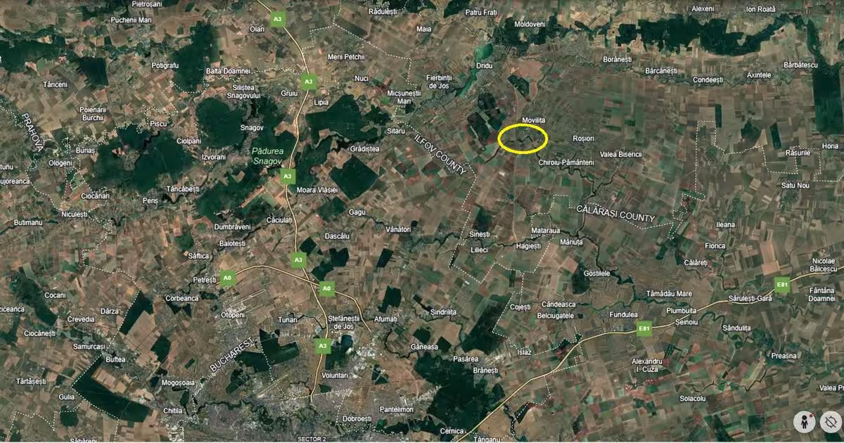 Teren agricol extravilan de 1040000 mp, în Movilița