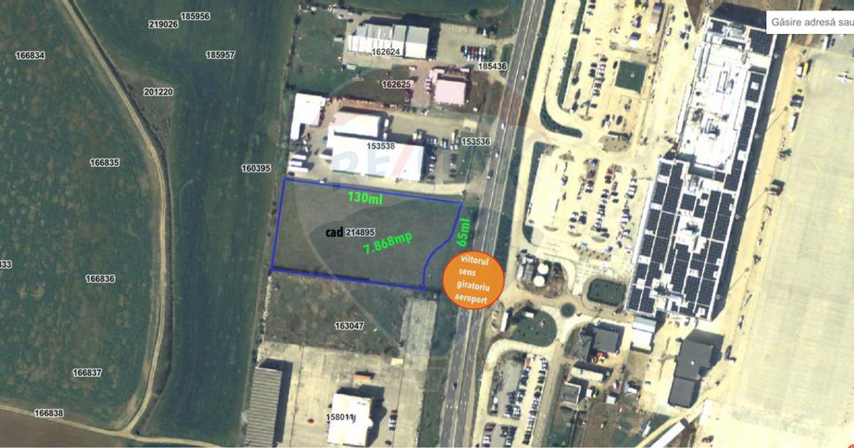 Teren agricol intravilan de 7868 mp, în zona Calea Aradului, Oradea