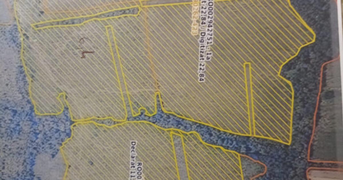 Teren agricol extravilan de 420000 mp, în zona Vest, Orăștie