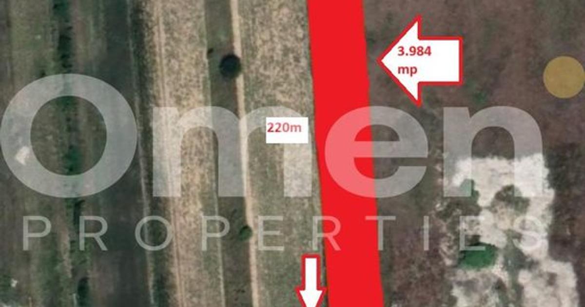 Teren agricol intravilan de 3984 mp, în Recea