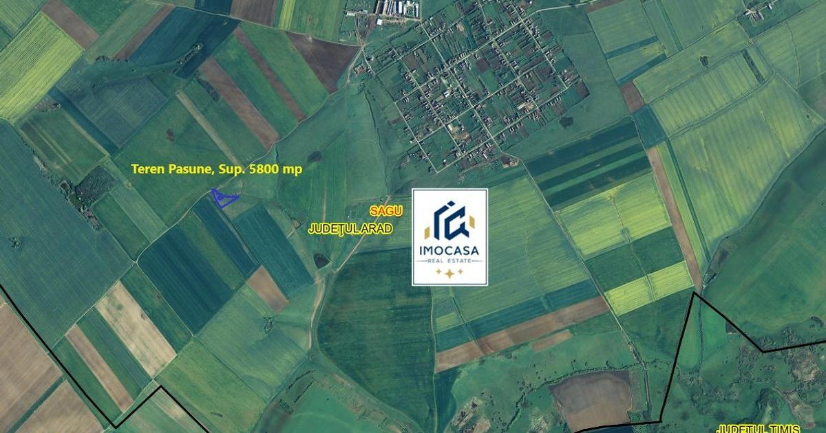 Teren agricol extravilan de 54200000 mp, în Șagu