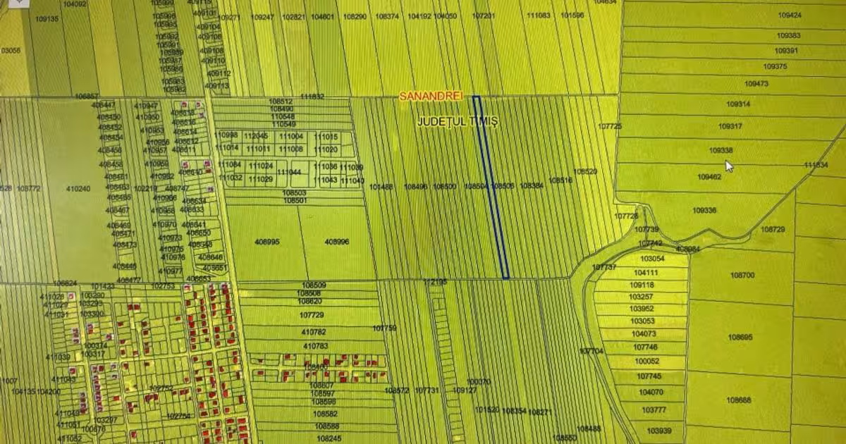 Teren agricol extravilan de 20000 mp, în Sânandrei