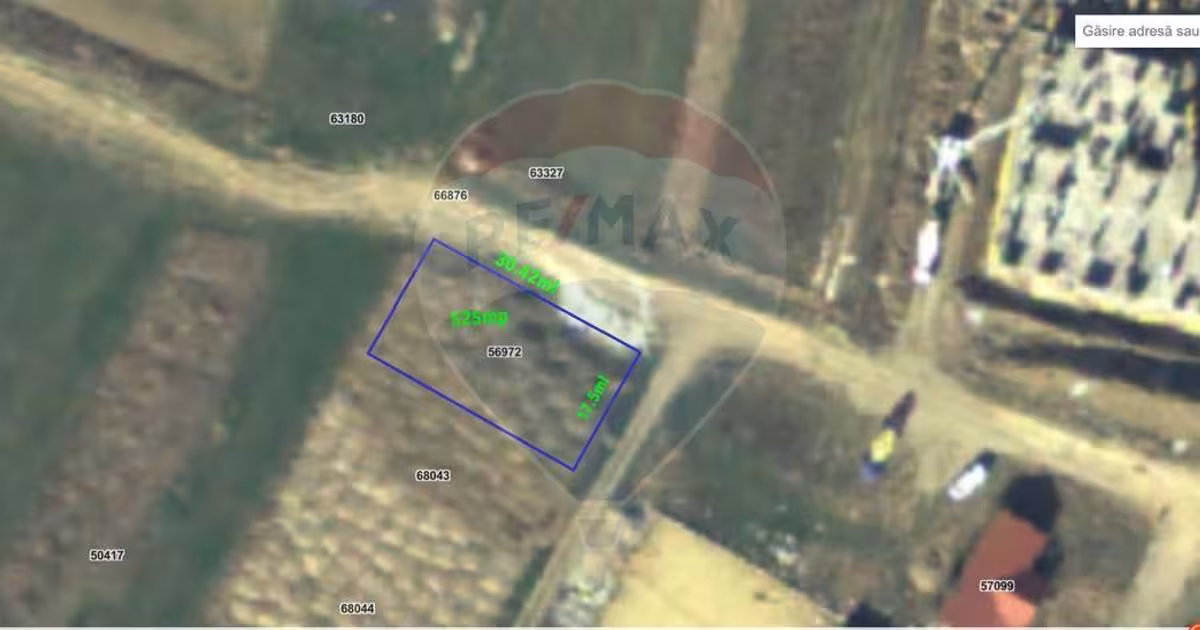 Teren agricol intravilan de 525 mp, în Sânmartin