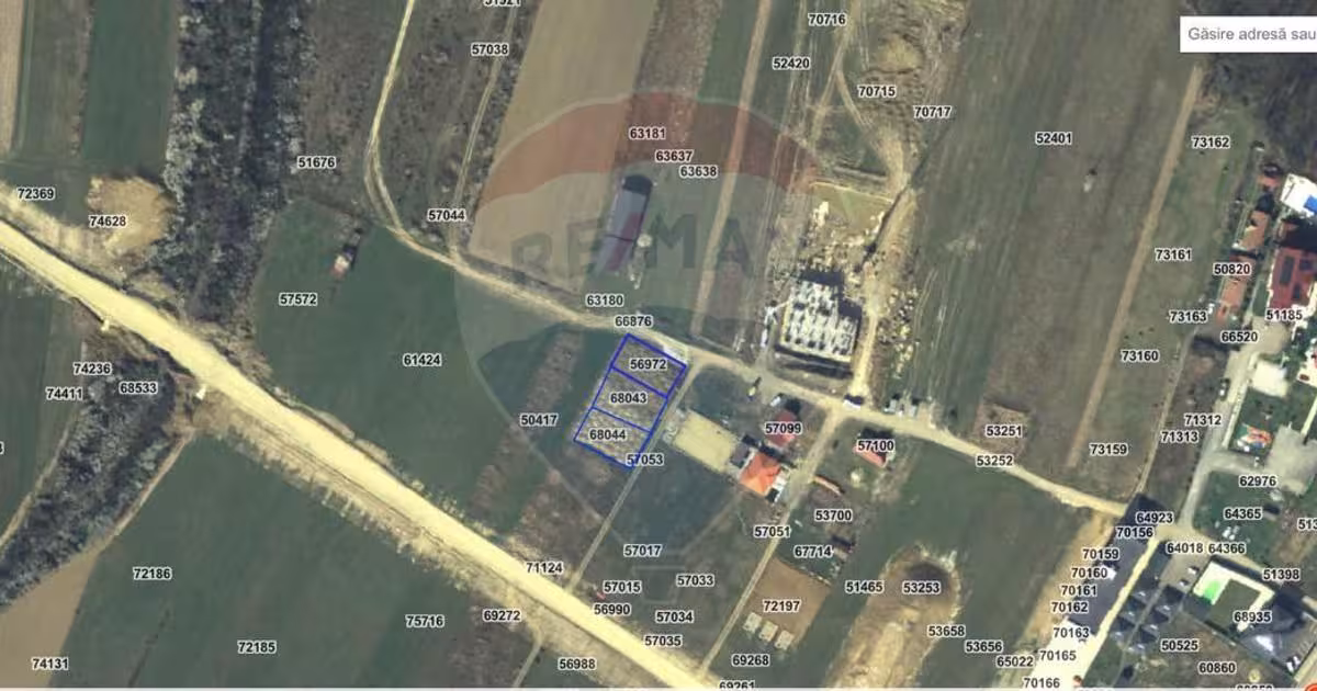 Teren agricol intravilan de 600 mp, în Sânmartin