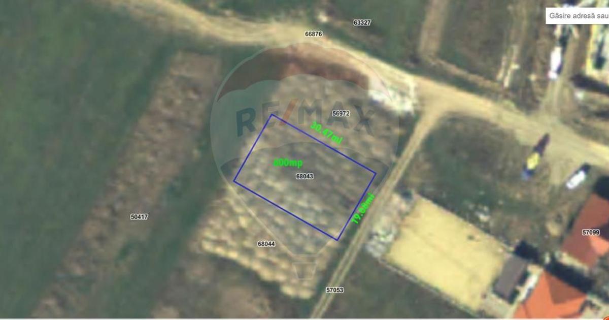 Teren agricol intravilan de 600 mp, în Sânmartin