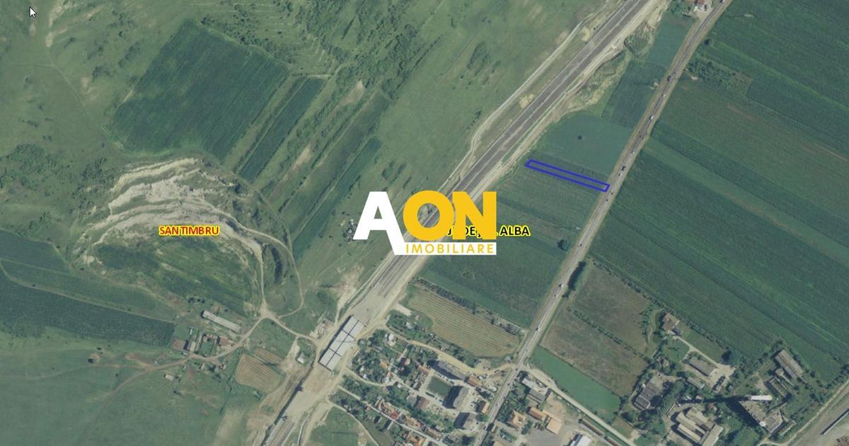 Teren agricol extravilan de 1868 mp, în Sântimbru