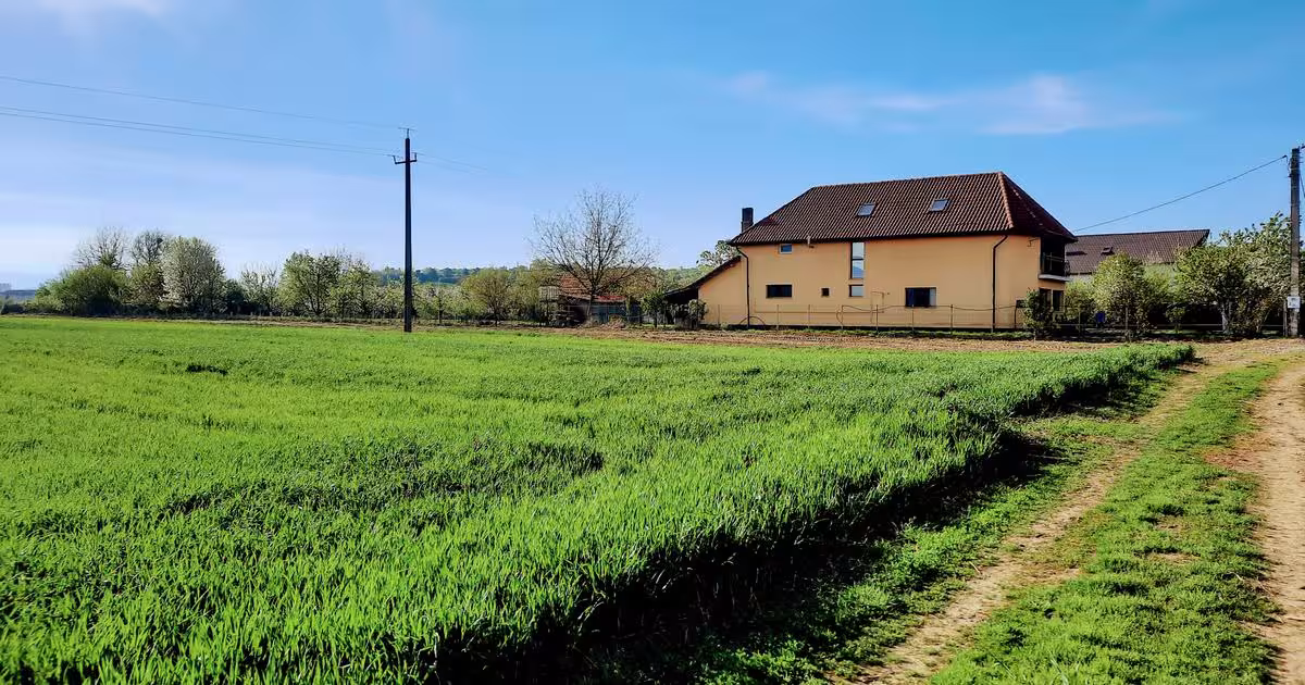 Teren agricol extravilan de 4923 mp, în Sântuhalm