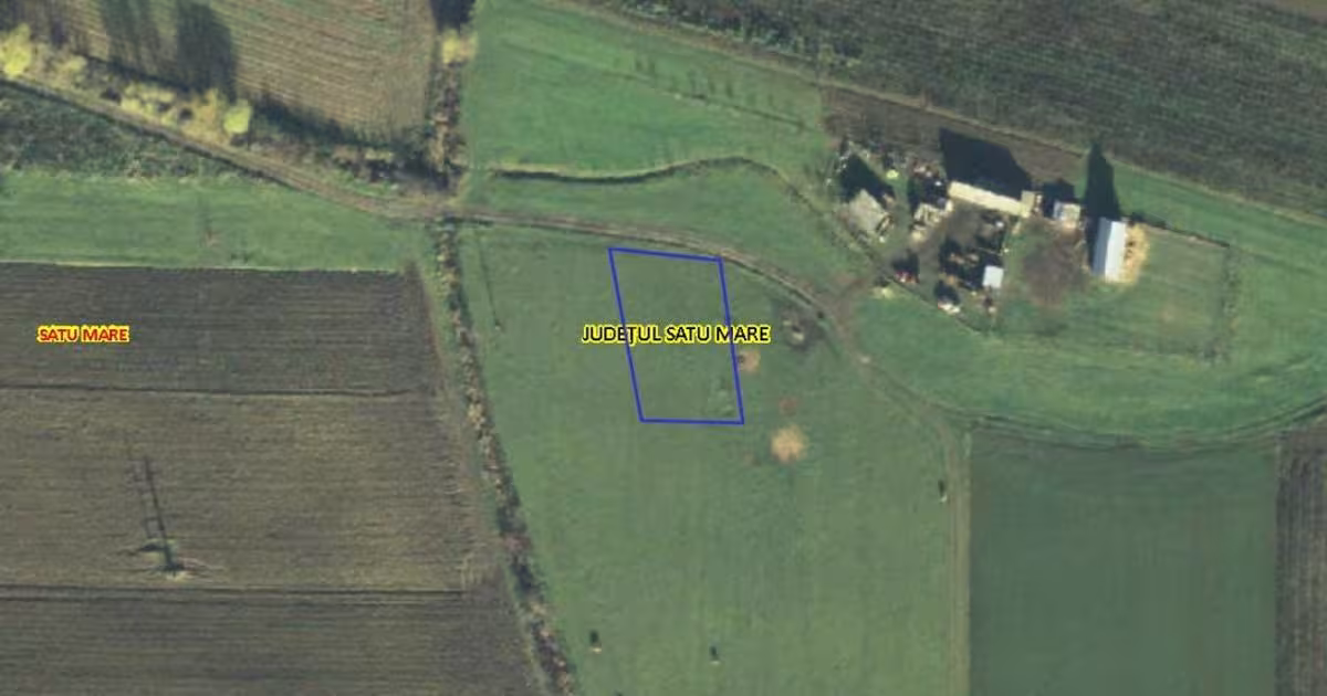 Teren agricol extravilan de 930 mp, în zona Periferie, Satu Mare