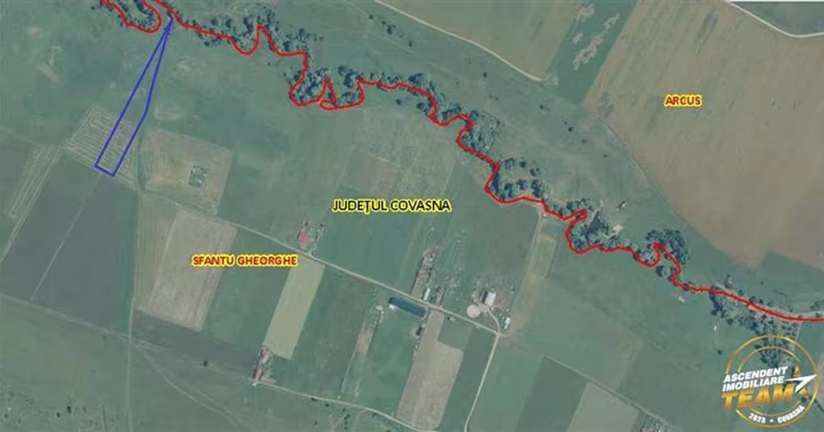 Teren agricol extravilan de 650 mp, în zona Exterior Est, Sfântu Gheorghe