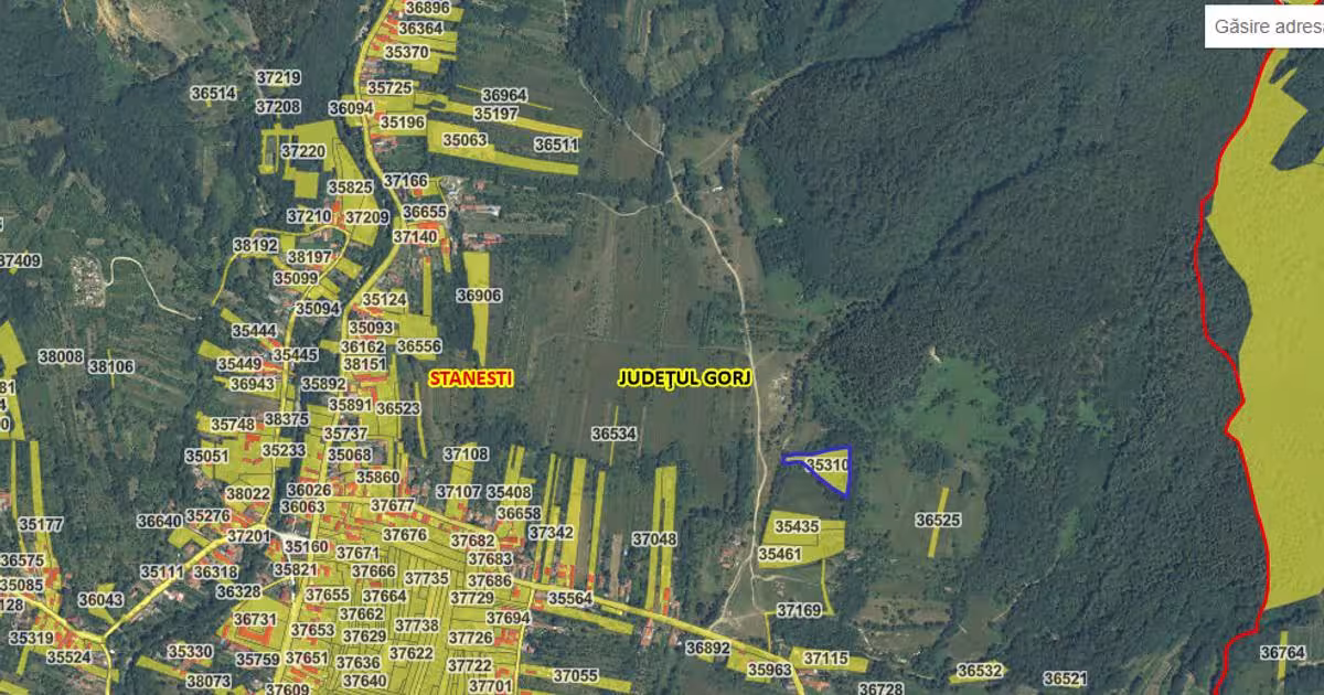 Teren agricol extravilan de 3861 mp, în Stănești