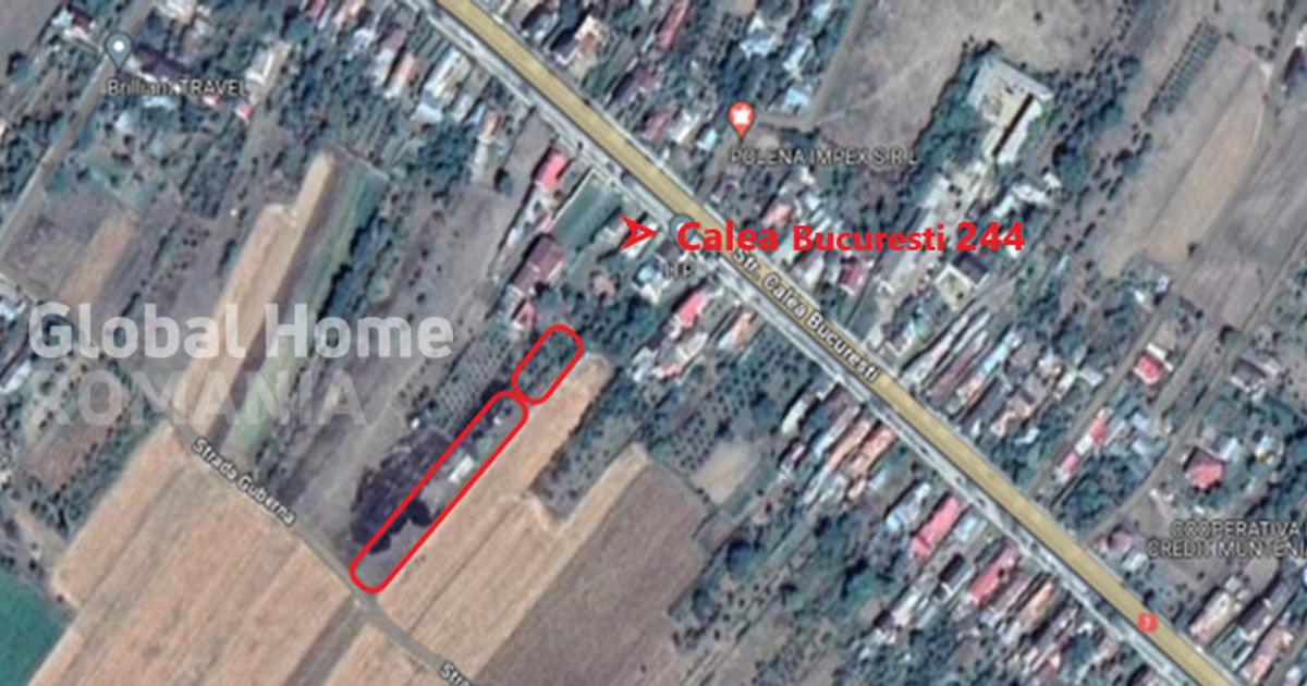 Teren agricol intravilan de 2387 mp, în Topoloveni