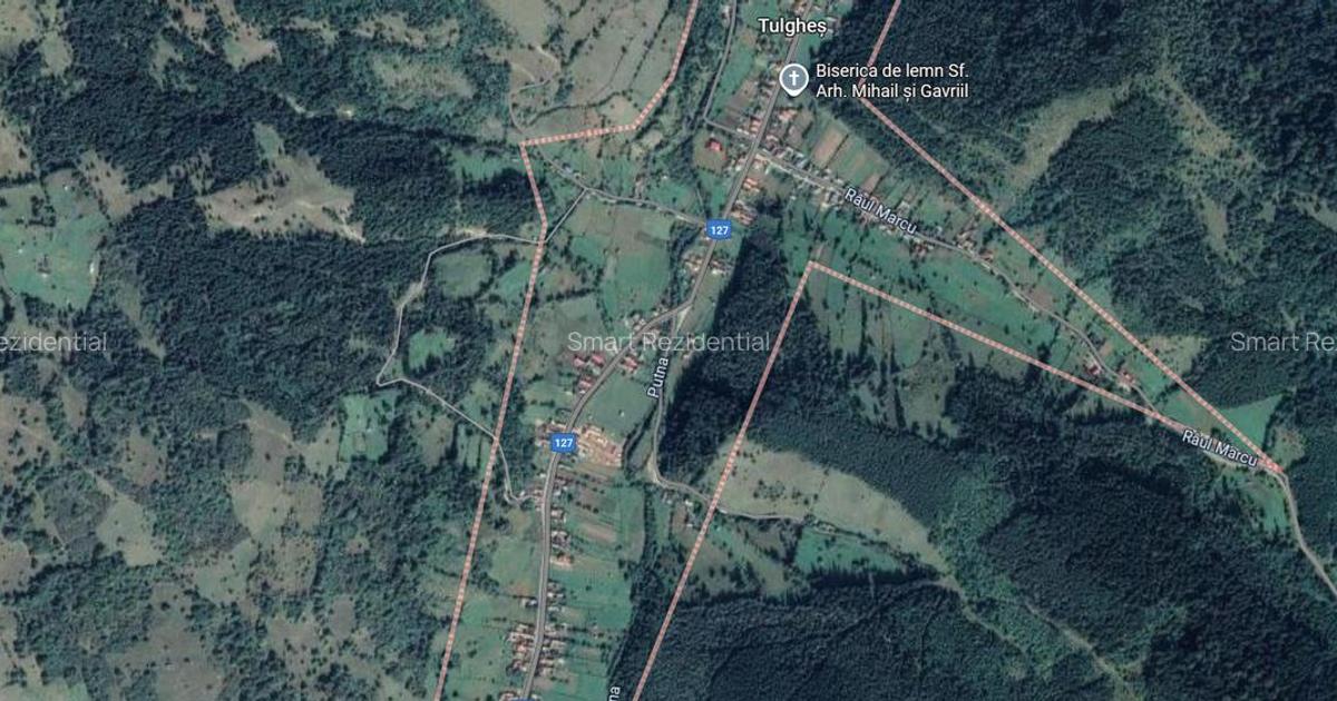 Teren agricol intravilan de 33300 mp, în Tulgheș