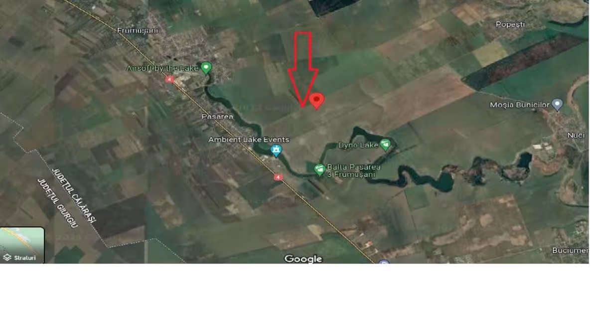 Teren agricol extravilan de 1000 mp, în Vasilați
