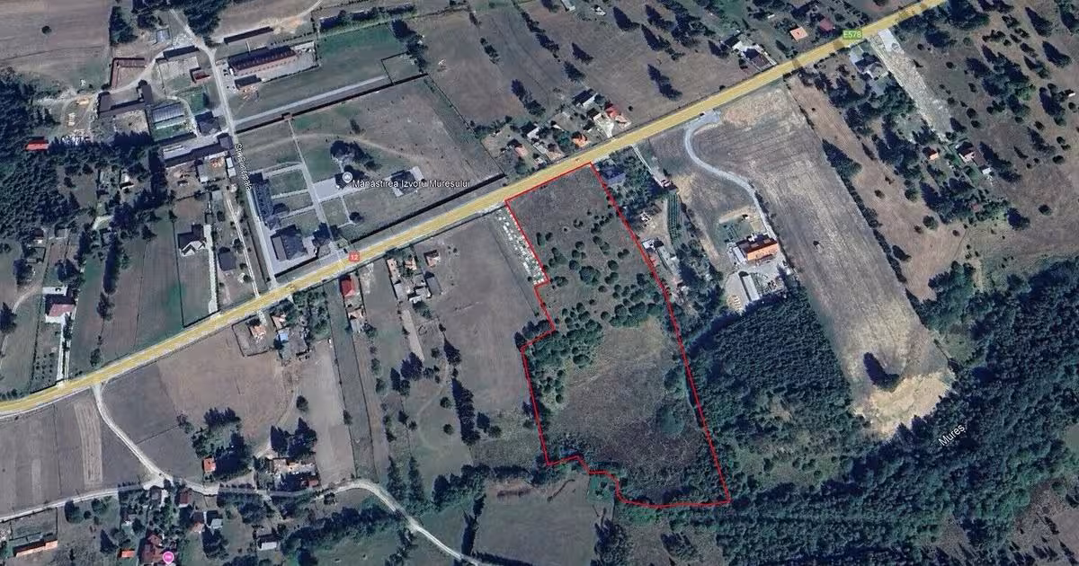 Teren agricol intravilan de 24207 mp, în Voșlăbeni