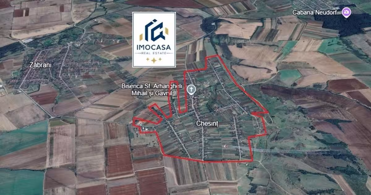 Teren agricol extravilan de 488600 mp, în Zăbrani