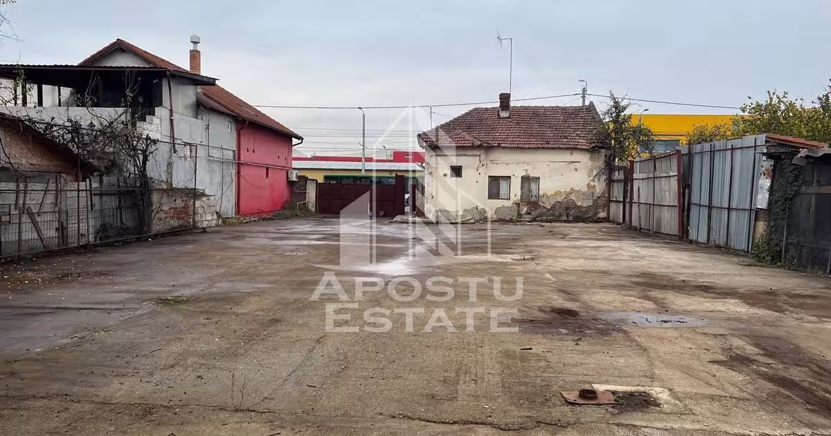 Teren construcție în zona Pârneava, Arad