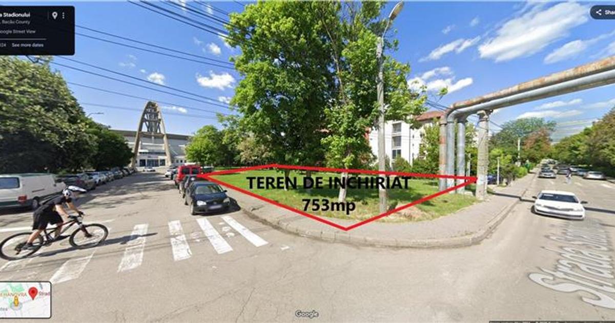 Teren construcție în zona Central, Bacău