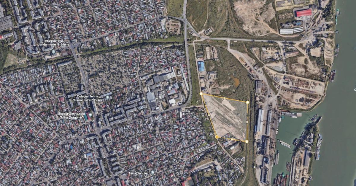 Teren construcție în zona Plantelor, Brăila