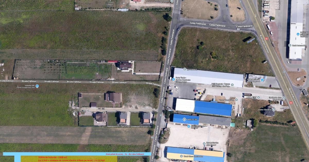 Teren construcție în zona Griviței, Brașov