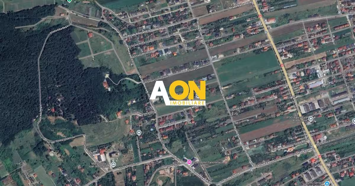Teren Construcții intravilan de 1148 mp, în zona Cetate, Alba Iulia