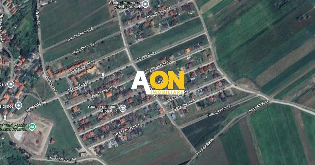 Teren Construcții intravilan de 500 mp, în zona Micești, Alba Iulia